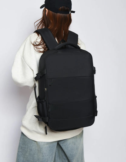 Couples Leisure Lightweight Backpack Travel Backpack Female New Backpack Student Schoolbag Large Capacity Travel Commuter Luggag - Smarsty