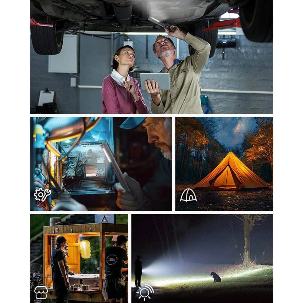 LED+SMD Mini Nursing Flashlight with Pen Clip Medical Pen Pupil Lamp Waterproof Pocket Penlight Torch 400mAh for Nursing Student