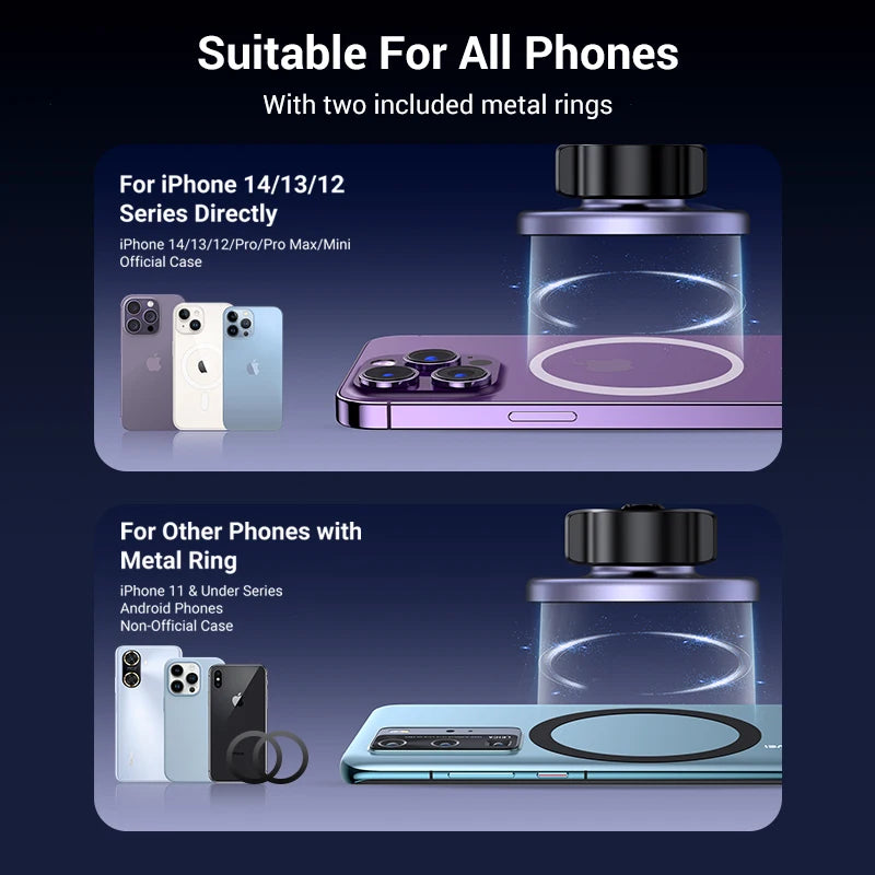Magnetic Car Phone Holder Air Vent Mount For IPhone - Smarsty