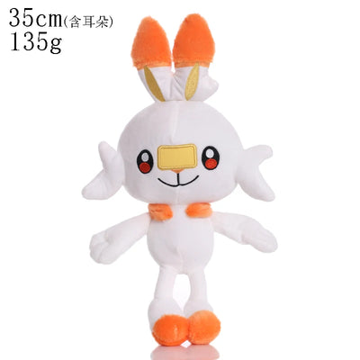 Cute Pikachu Plush Toy Pokemon Charmander Squirtle Bulbasaur Stuffed Doll Eevee Scorbunny Gengar Snorlax Christmas Gifts - Smarsty
