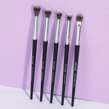 MAANGE 5 Piece Makeup Brush Set for Flawless Application - Smarsty