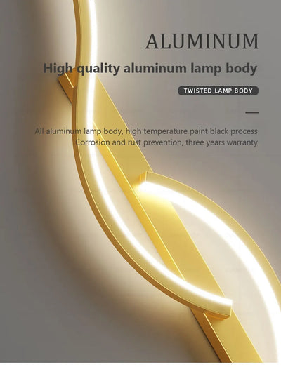 Modern LED Wall Lamp for Minimalist Bedroom Lighting - Smarsty