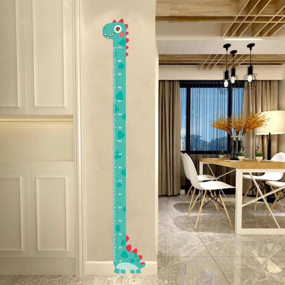 Cute Cartoon Unicorn Height Measuring Wall Stickers for Kids - Smarsty
