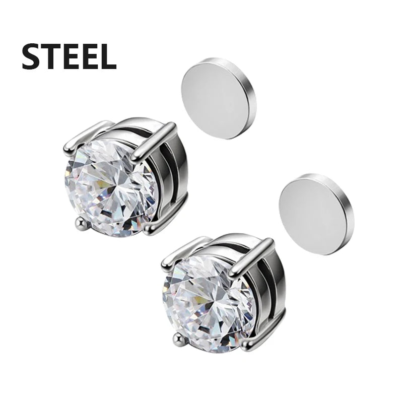 Strong Magnetic Non Piercing Ear Clip Earrings For Unisex - Smarsty