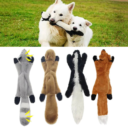 Durable Plush Dog Chew Toy with Squeakers - Smarsty