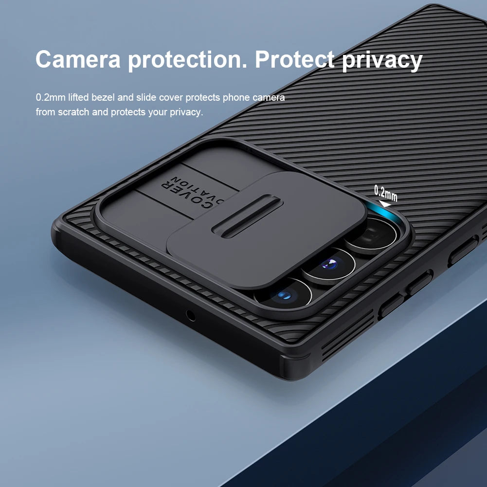 Galaxy Case With CamShield Slide Camera Cover Shockproof - Smarsty