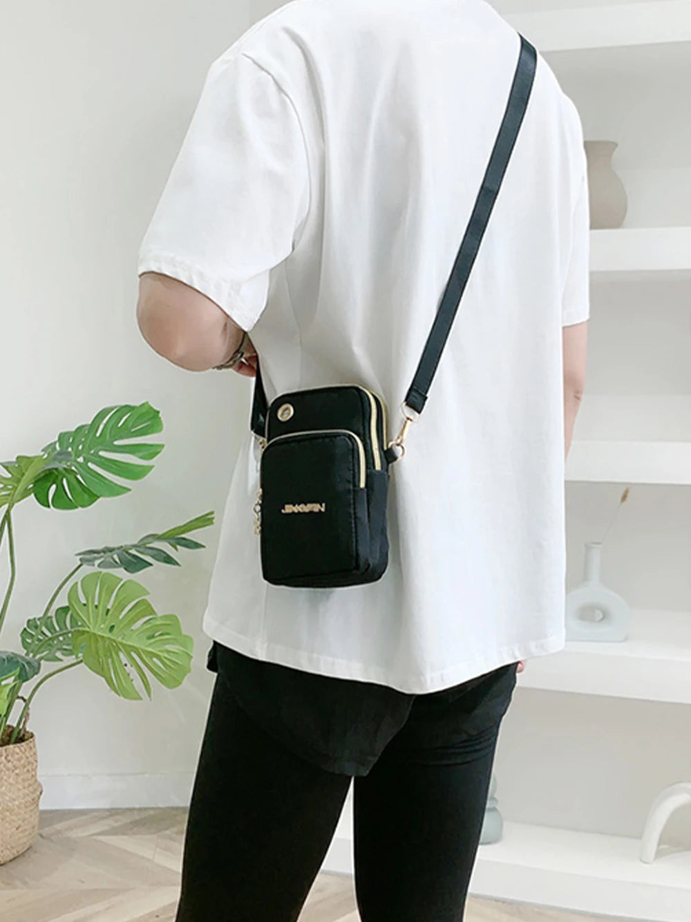 Womens Crossbody Phone Bag Mini Bag With Zipper Everyday Use - Smarsty