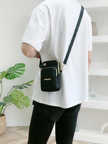 Womens Crossbody Phone Bag Mini Bag With Zipper Everyday Use - Smarsty