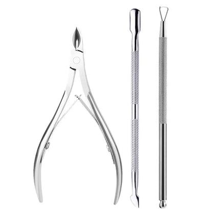 Complete Nail Art Kit with Files Buffers and Scissors - Smarsty