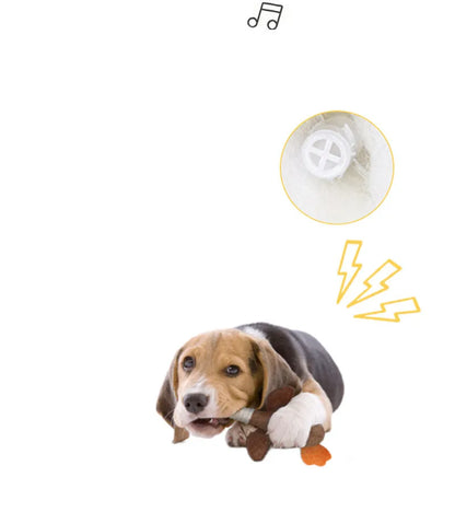 Soft Plush Dog Chew Toy with Squeaker - Smarsty