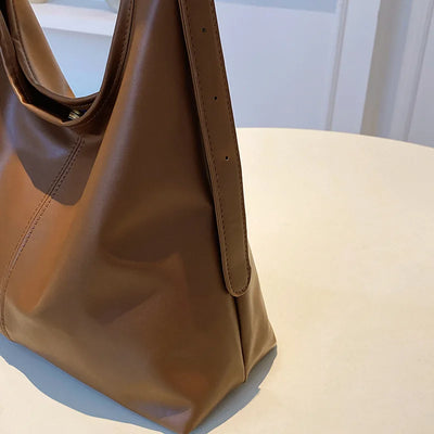 Large Tote Bag For Women Everyday Retro Simple Shoulder Bag - Smarsty