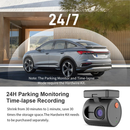 2K Dash Cameras For Cars With Night Vision And WiFi - Smarsty