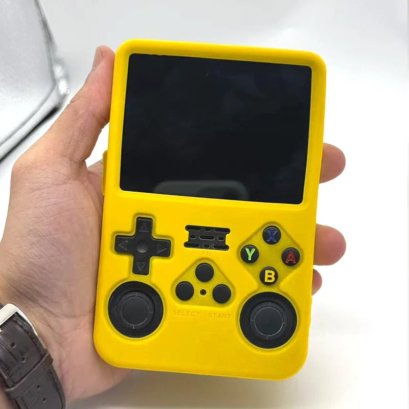 Color Silicone Case for R36S Game Console with Anti-Scratch Protection - Smarsty