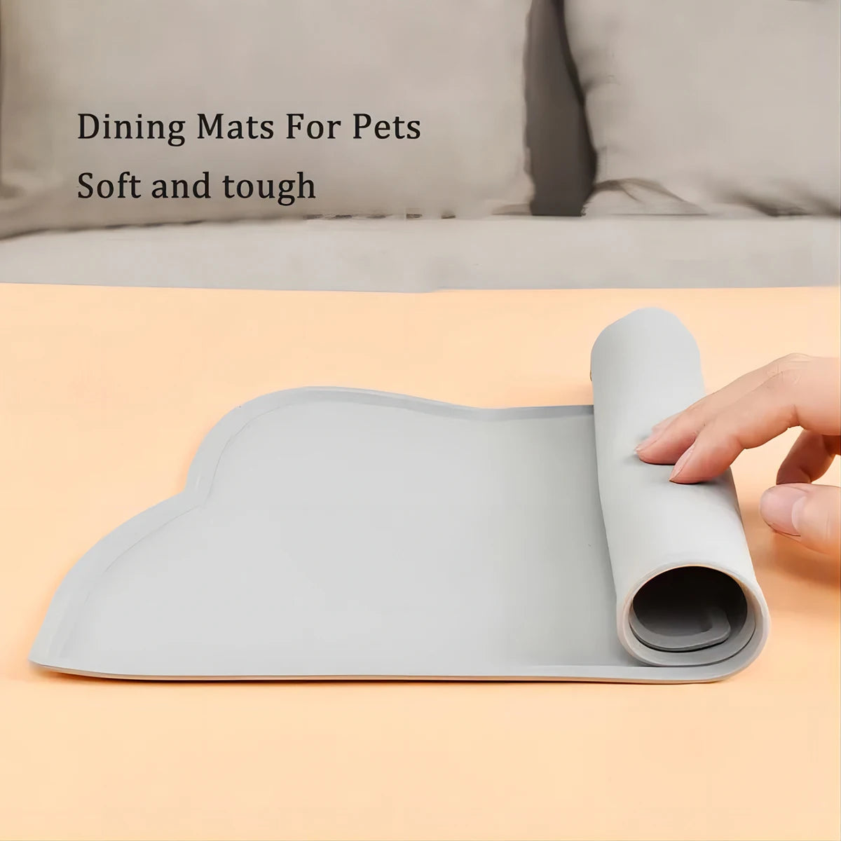 Silicone Non-Stick Pet Feeding Mat for Dogs and Cats - Smarsty