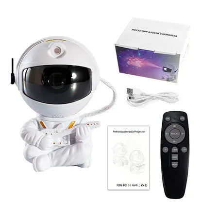 Astronaut Star Projector Night Light for Kids - Smarsty