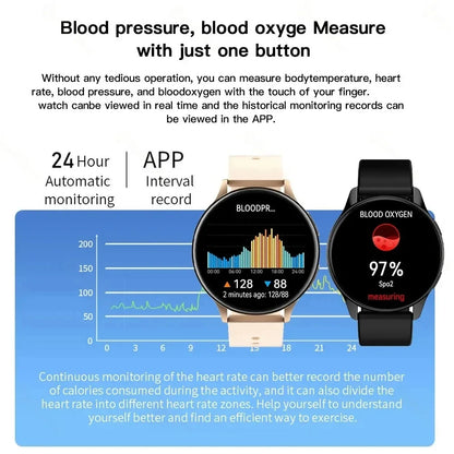 LIGE Smart Watch 2025 Fitness Tracker with Bluetooth Calling - Smarsty