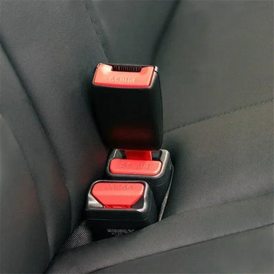 2PC Car Seat Belt Clip Extender Safety Seatbelt Lock Buckle Plug Thick Insert Socket Extender Safety Buckle Seat Belt Accessorie - Smarsty