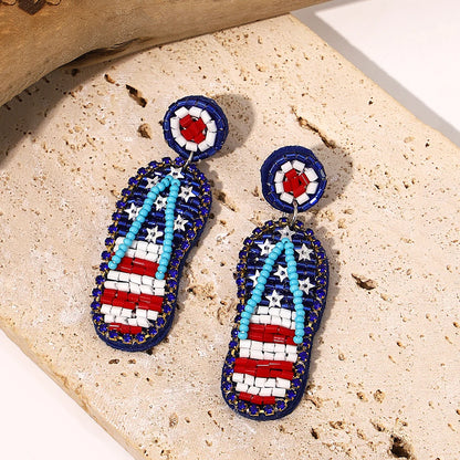 Handmade Bohemian Starfish Drop Earrings for Women - Smarsty