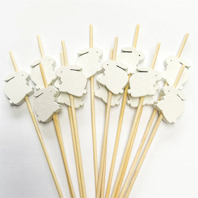 Easter Disposable Bamboo Skewers for Festive Decor - Smarsty