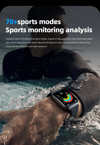 Ultra Thin Smart Watch with AMOLED Display and Call Reminder - Smarsty