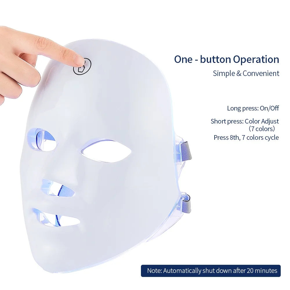 LED Skin Care Massager for Face and Neck Rejuvenation - Smarsty