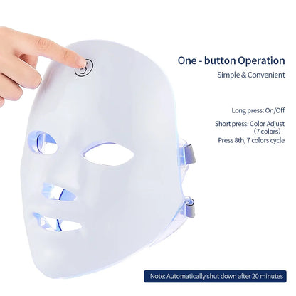 LED Skin Care Massager for Face and Neck Rejuvenation - Smarsty