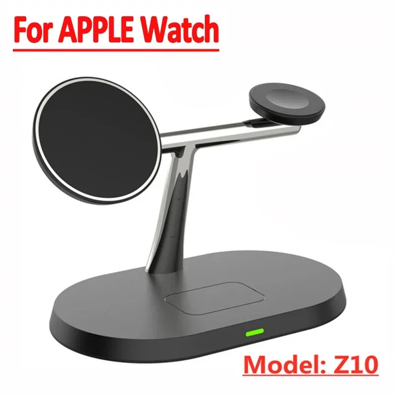 Magnetic Wireless Charger Stand 3 in 1 for iPhone Pro - Smarsty