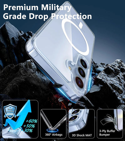 MagSafe Wireless Case For Samsung Galaxy S24 S23 S22 S21 - Smarsty