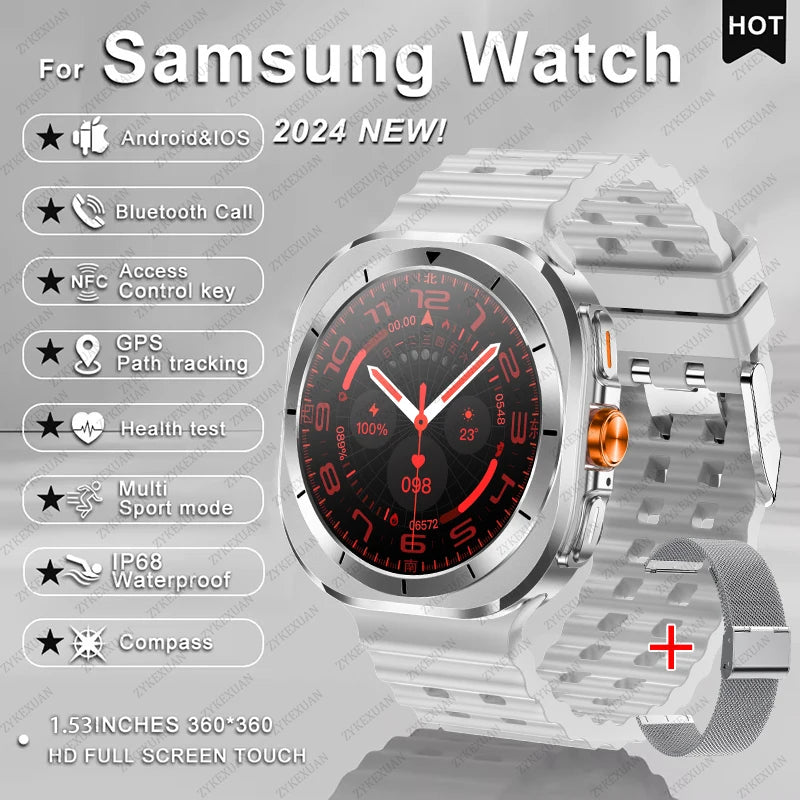Samsung Galaxy Watch 7 Ultra GPS Smart Watch for Men - Smarsty