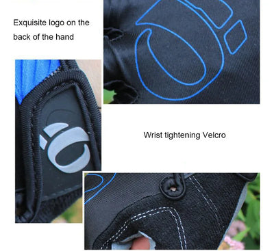 Cycling Gloves Half Finger Gel Anti-Slip Anti-Sweat Road Bike Gloves For Men Mtb Gloves Half Finger Gel Cycling Equipment by Smarsty