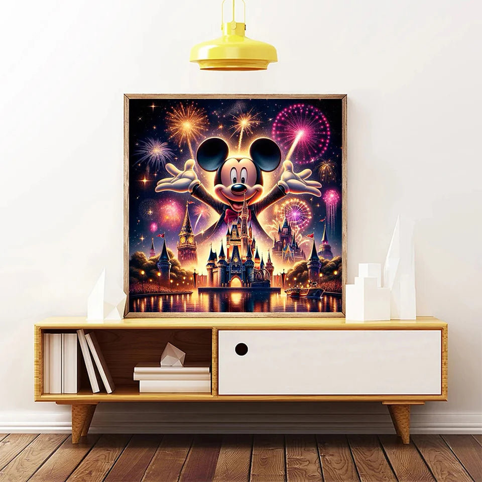 Disney Mickey Mouse Diamond Painting Craft Kit Unique Gift - Smarsty