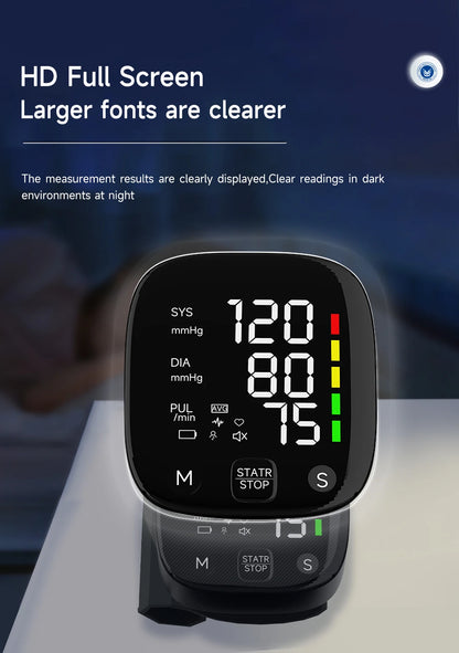 Yongrow Rechargeable Digital Wrist Blood Pressure Monitor - Smarsty