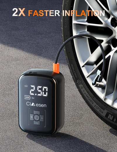 Cordless Wireless Air Pump Portable Tire Inflator 150 PSI - Smarsty