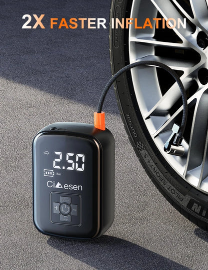 Cordless Wireless Air Pump Portable Tire Inflator 150 PSI - Smarsty