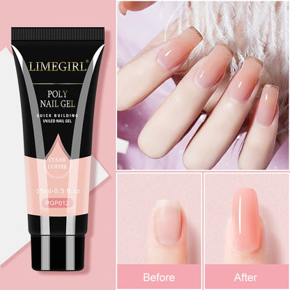 15ml Nail Gel Kit for Quick Extensions and Art - Smarsty