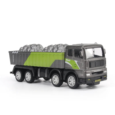 1/50 Model Car Bulldozer Truck Excavator Crane Forklift Construction Engineering Vehicle Toys for Boys Children Educational Toys by Smarsty