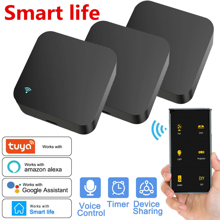 Tuya WiFi IR Remote Control for Smart Home Convenience - Smarsty
