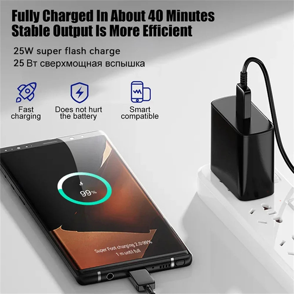 25W USB Type C Fast Charger For Smartphones And Tablets - Smarsty