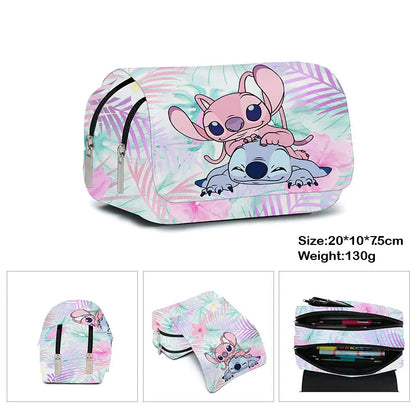 Flap Pen Bag For School Girls Pencil Case Kawaii Durable - Smarsty