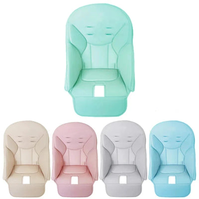 Baby Stroller Leather Cushion Baby Dining Chair Leather Cover PU Composite Sponge Cushion Baby Cover Chair Seat Case Accessories by Smarsty
