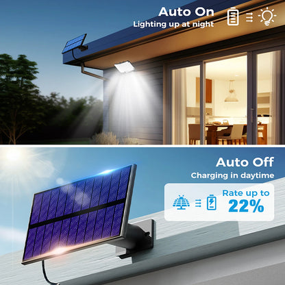 Solar Lights Outdoor 234LED Motion Sensor Security Flood Lights - Smarsty