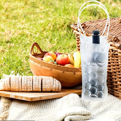Eco-Friendly Ice Wine Cooler Bag with Chill Feature - Smarsty