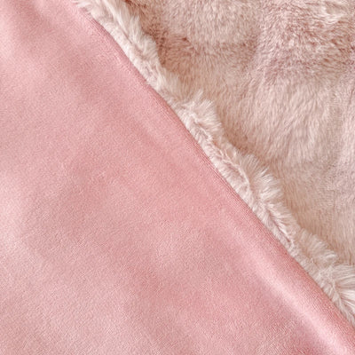 Double-Layer Rabbit Fur Blanket for Comfortable Summer Use - Smarsty