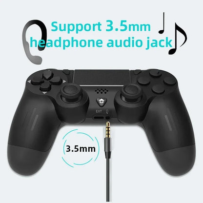 Bluetooth Game Controller for PS4 with Dual Vibration - Smarsty
