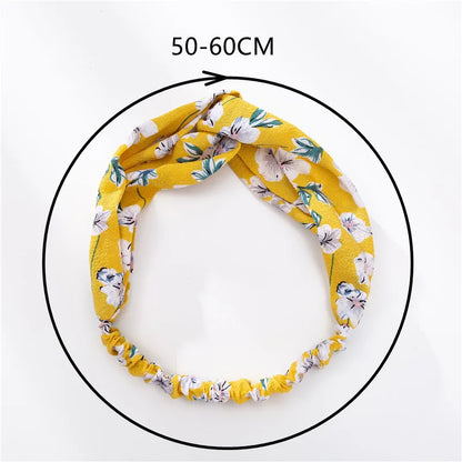 Bohemian Print Headbands For Women Vintage Turban Comfort - Smarsty