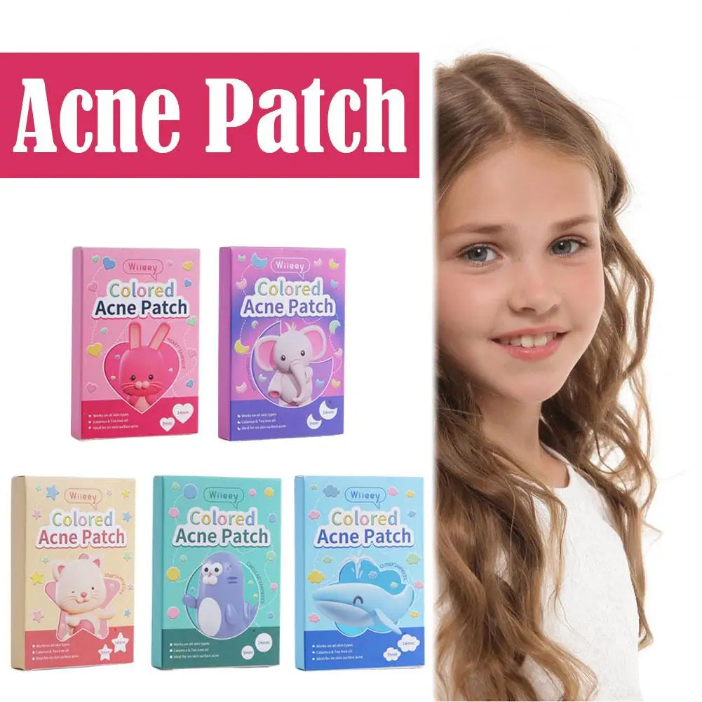 144PCS Colorful Acne Patches for Clear Skin - Smarsty
