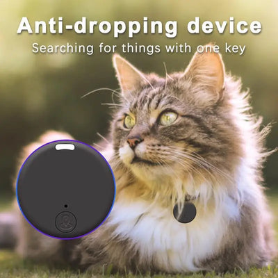 Mini Bluetooth Tracker for Keys and Pets - Smarsty