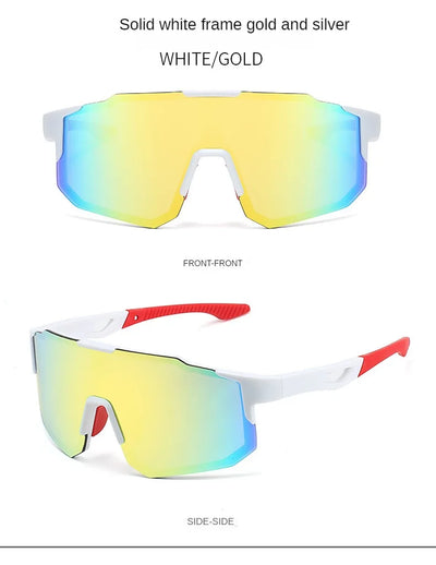 Cycling Sunglasses Sports Cycling Glasses Bike Eyewear MTB Dark Glasses Outdoor Bicycle Goggles for Men Women Sunglasses UV400 by Smarsty