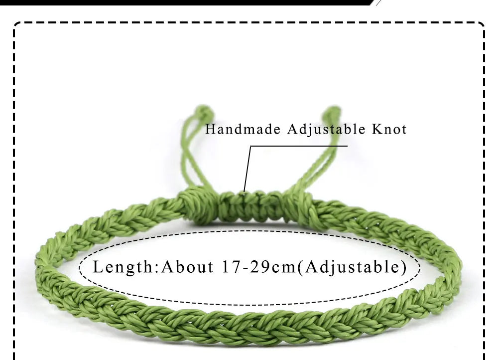 Classic Handmade Braided Adjustable Bracelets for All - Smarsty