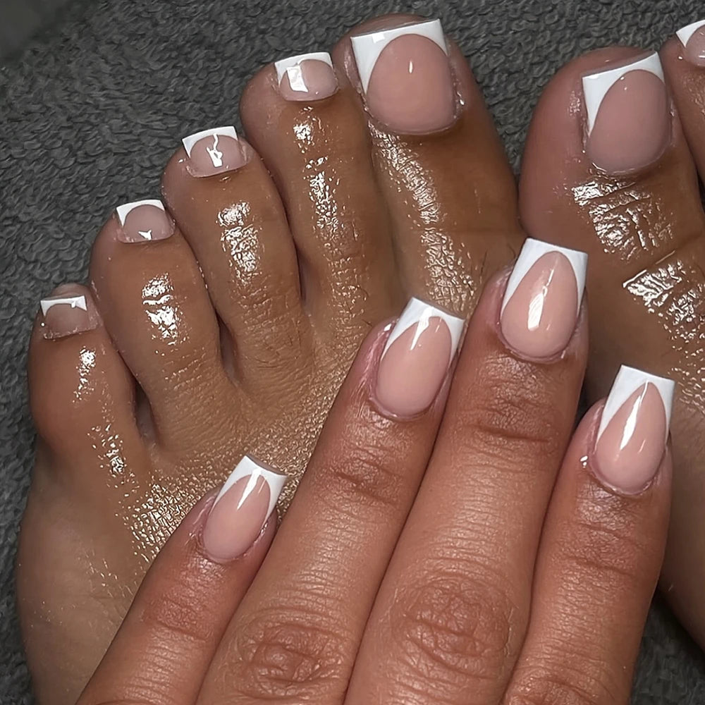 Medium Pink Candy Color Press On Nails Set - Smarsty